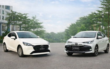 So sánh Mazda 2 và Vios của nhà Toyota